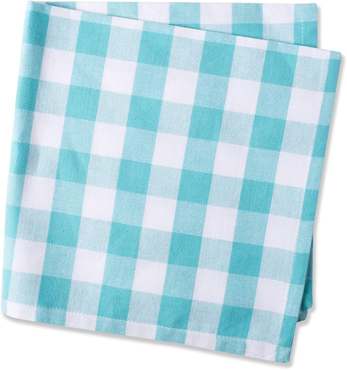 DII Checkered Tabletop Collection 100% Cotton, Machine Washable, Napkin Set - Image 4