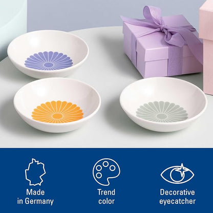 Villeroy & Boch Fleur Bleu Dessert Bowl, Creamy White/Blue, 3.75 oz | Creamy - Image 4