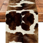 Cow Print Table Runner Seasonal Spring Fall Kitchen Dining Linen Table by Worltoldb