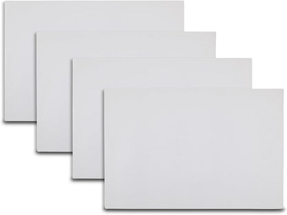Placemats Set of 4 12" x 18" Heat-Resistant Table Mats for Dining Table Set for 4 Kitchen & Dining Room Decor Farmhouse, Boho, & Modern Style Easy to Clean, Durable & Stylish Table Decor