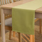 Encasa XO Table Runner 13"x72" Long | Cotton Canvas Fabric | Sage Green Solid by EncasaXO