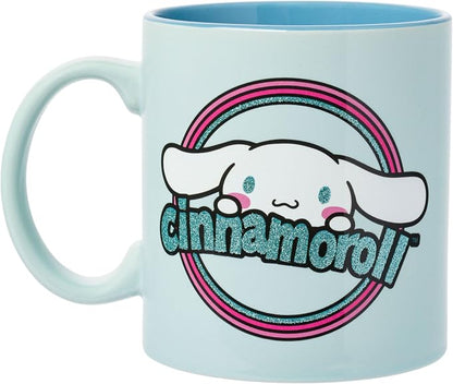 Silver Buffalo Sanrio Hello Kitty and Cinnamoroll Duo, Ceramic Mug, 20oz | - Image 2