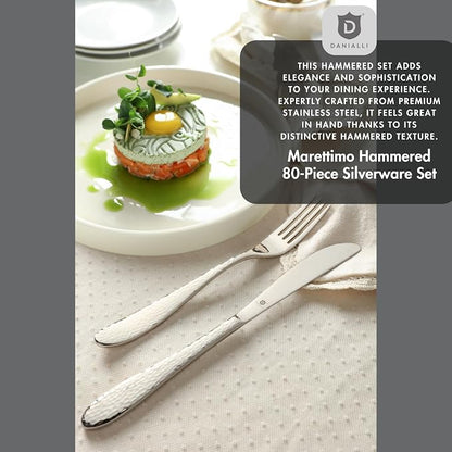 Silverware Set for 16 | 18/10 Stainless Steel Flatware Set | Mirror Finish - Image 2