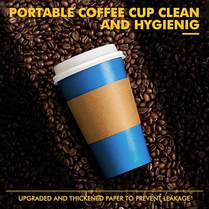 RACETOP 16 oz Paper Coffee Cups - Image 9