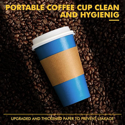 RACETOP 16 oz Paper Coffee Cups - Image 9