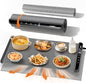 Warming Mat for Food, 26x15 Inch, Dark Grey, Fast Heat, Child Lock | Includes by Unknown