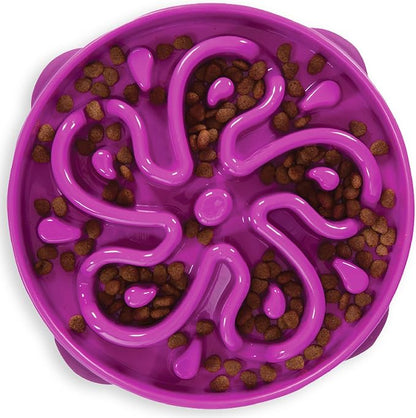 Outward Hound Fun Feeder Slo Bowl – Large 4‑Cup Capacity, Slow Feeding by OutwardHound