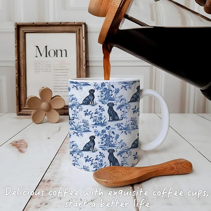 Chinoiserie labrador retriever Mug, labrador retriever Gifts - Image 3