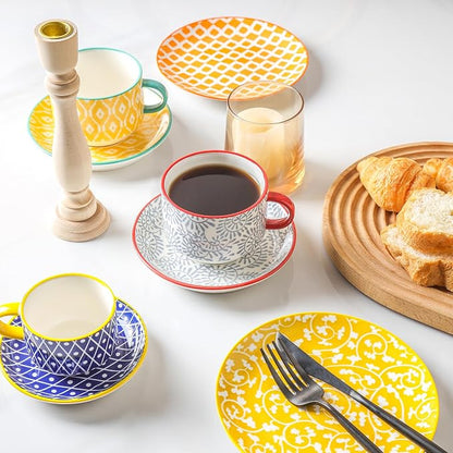Selamica Ceramic Cappuccino Cups - Image 5