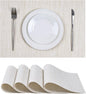 Leetaltree Pale Beige Placemats Set of 4 by Leetaltree-ArtatEveryTable