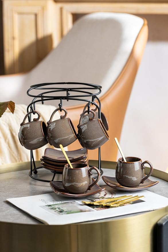 LYEOBOH 3oz Coffee Espresso Cups - Image 5
