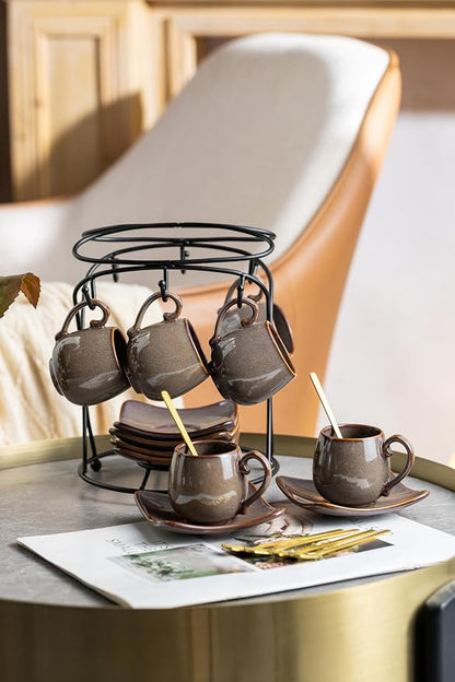 LYEOBOH 3oz Coffee Espresso Cups - Image 5
