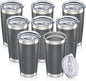 20 oz Tumbler with Lid Stainless Steel Insulated Tumblers Bulk Cups Mug | by Orebigo