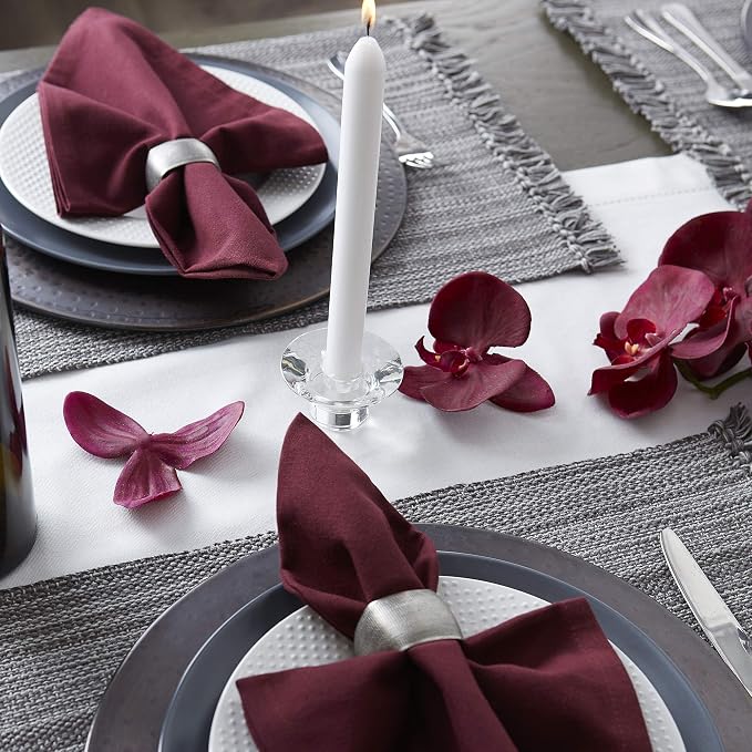 DII Variegated Tabletop Collection, Placemat Set3x19, 6 Piece - Image 3