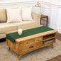 Solino Home 100% Pure Linen Table Runner Forest Green, Athena 14 x 60 in | by SolinoHome