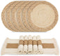 Handmade Boho Placemats Set of 6 by Zology