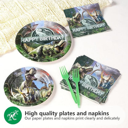 96Pcs Dinosaur Birthday Party Decorations - Image 5