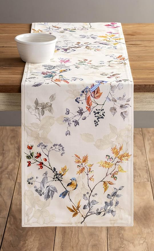 Maison d' Hermine Table Runner 100% Cotton 14.50" x 108" | Table Runners 108 - Image 9