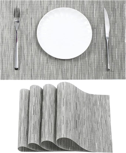 Leetaltree Silver Placemats Set of 4 by Leetaltree-ArtatEveryTable