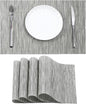 Leetaltree Silver Placemats Set of 4 by Leetaltree-ArtatEveryTable