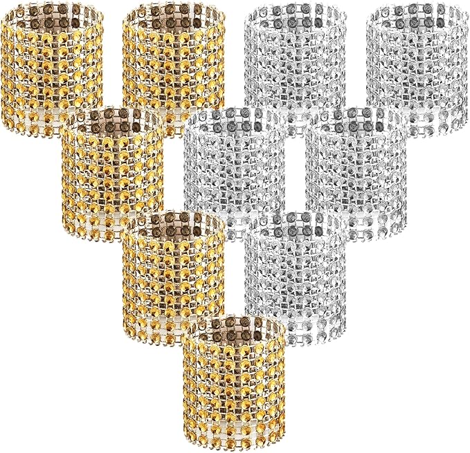 Accmor 100pcs Napkin Rings, DIY Decoration by Accmor