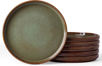 famiware Star 10/8 inches Dinner Plates Set by Famiware