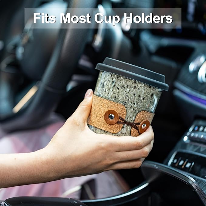 Ceramic Travel Coffee Mug with Lid, Large To Go Coffee Tumbler | Spill Proof - Image 6