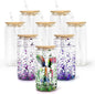 AGH 16OZ Snow Globe Glass Tumbler, 8 Pack Sublimation Glass by AGoodHopeforYou
