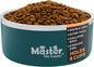 Master Pet Supply Stainless Steel Dog Bowls - 64 oz, Heavy Duty - Emerald Sea, Double Wall Extra-Thick Insulated, Non-Slip Pet Water Bowl for Dogs, Cats & Pets, Anti Rust Metal, Dish Washer Safe