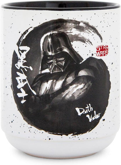 Silver Buffalo Star Wars Darth Vader Asian-Style Ceramic Tea Cup | Traditional - Image 2