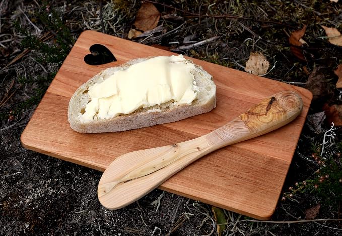 6.7 Inch Wooden Butter Knife - Image 2