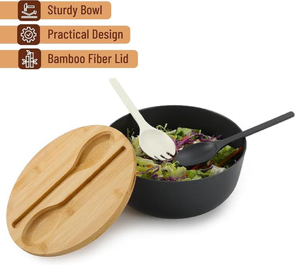 BAMBOO LAND- Large Salad Bowl - Image 3