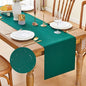 YATOJUZI Green Table Runner Seasonal Kitchen Dining Coffee Table Decoration 55 by YATOJUZI
