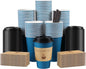 Clawsoff 100 Pack 12 oz Disposable Paper Coffee Cups by BuyNow