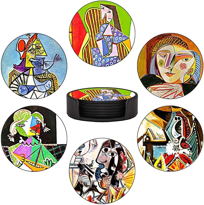 Coasters Set of 6 by Unknown