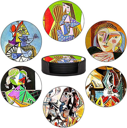 Coasters Set of 6 by Unknown