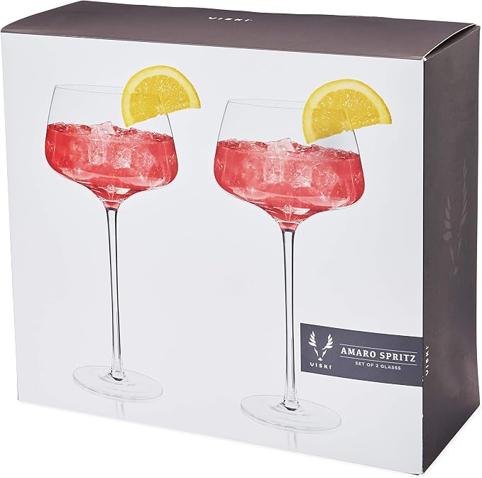 Viski Angled Stemmed Cocktail Glasses - Image 11