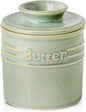 HVH Ceramic Butter Crock with Water Line, French Butter Dish with Lid by HVH