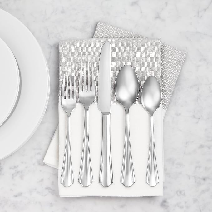 Amazon Basics Stainless Steel Dishwasher Safe Dinner Forks - Image 7