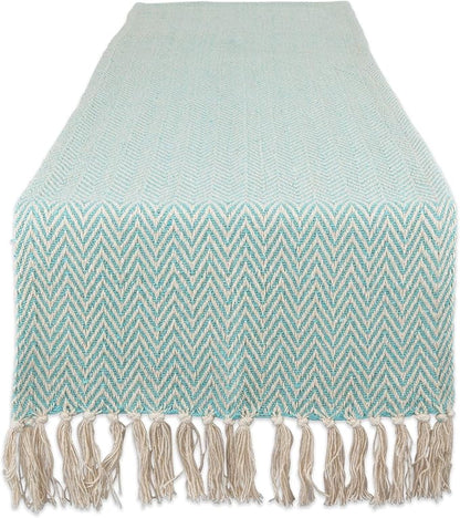DII Woven Basic Tabletop Collection, Chevron Table Runner by DII