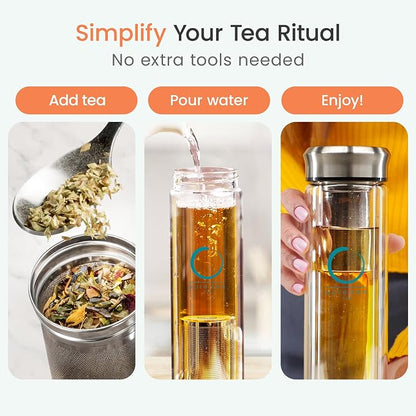 Pure Zen Tea Infuser Bottle - Image 3