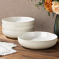 8.5" Ceramic Pasta Bowls Set of 4, Salad Bowls | Versatile Serving Bowls by TheTerra