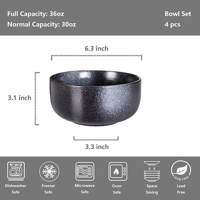 S&Q'S CERAMICS Soup Bowls - Image 2