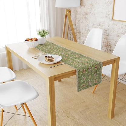 Snycler Table Runner Boho Table Runners Vintage Elegant Farmhouse Table Center - Image 2