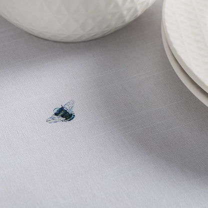 Maison d' Hermine Table Cloth Round Table 100% Cotton 69 Round Inches Tablecloth Reusable Decorative for Dining Room Farmhouse Home Valentines Day Decorations Spring Summer - Printemps