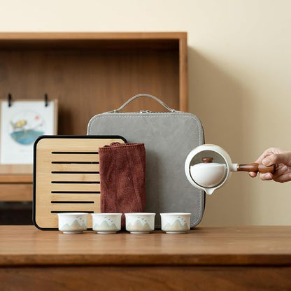 Gongfu Tea Set Travel Tea Set by simeiton