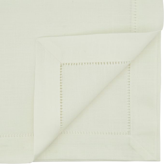 SARO LIFESTYLE Hemstitched Border Table Runner - Image 2