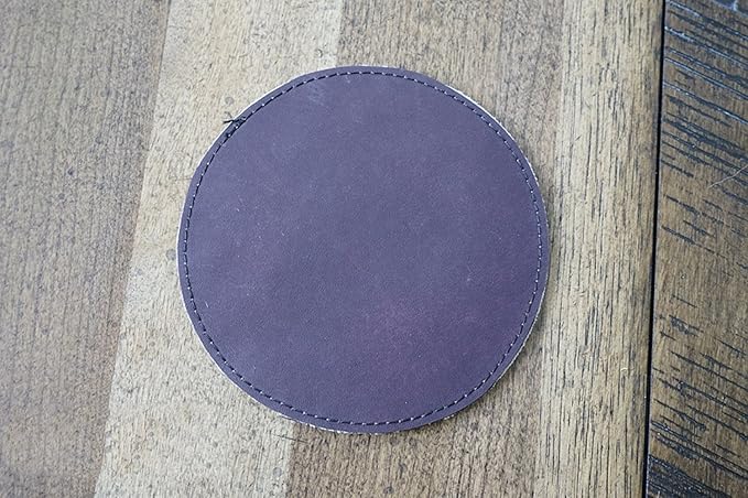 RODEO Handmade Leather Cowhide Coasters - Image 4