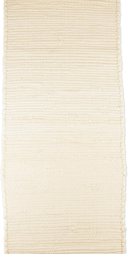 DII Handmade Chindi Tabletop, Reversible and Machine Washable, Table Runner - Image 3