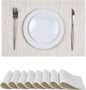 Leetaltree Pale Beige Placemats Set of 8 by Leetaltree-ArtatEveryTable